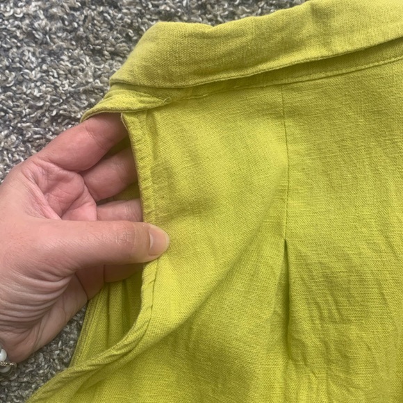 🌸Lolita Linen Collared Halter Top - Picture 7 of 8